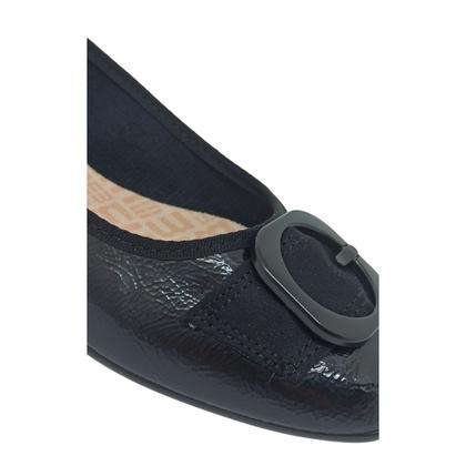 Imagem de Sapatilha Moleca Feminina Camurça Flex com Fivela Fixa