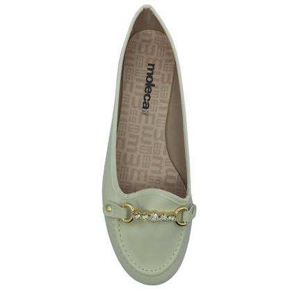 Imagem de Sapatilha Moleca Feminina Casual com Detalhe em Ponto de Luz