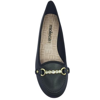 Imagem de Sapatilha Moleca Feminina Casual com Detalhe em Ponto de Luz