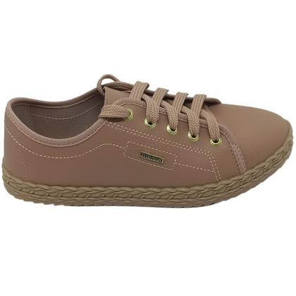 Imagem de Sapatilha Moleca Feminina Casual com Detalhe Trançado na Sola