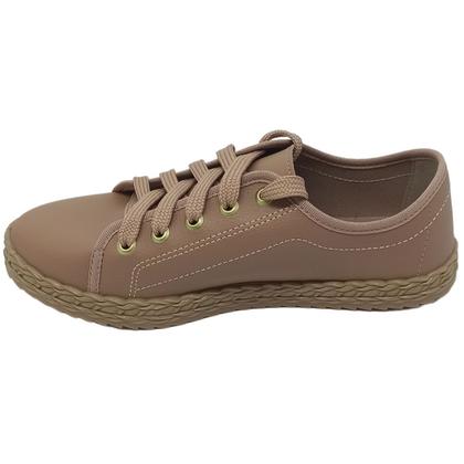 Imagem de Sapatilha Moleca Feminina Casual com Detalhe Trançado na Sola