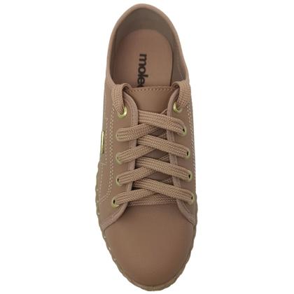 Imagem de Sapatilha Moleca Feminina Casual com Detalhe Trançado na Sola