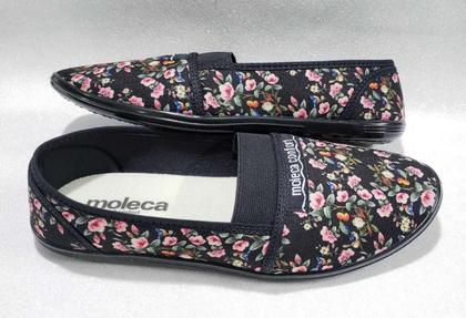 Imagem de Sapatilha Moleca Feminina Elástico Conforto 52059 Original