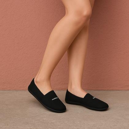 Imagem de Sapatilha Moleca Pano Ajustável Elástico Flexível