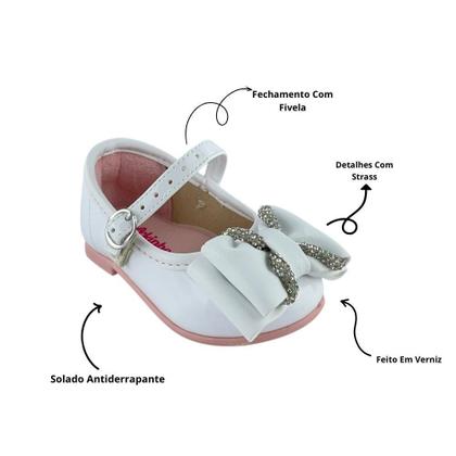 Imagem de Sapatilha Molekinha Baby Verniz Laço 21061059