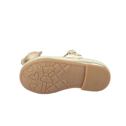 Imagem de Sapatilha Molekinha Metalizada Com Laco