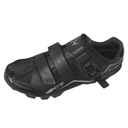 Imagem de Sapatilha Mtb Ciclismo High One Feet Preta + Tacos Shimano SH51