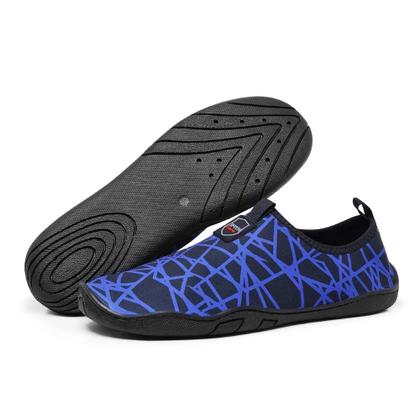 Imagem de Sapatilha Nautica Tenis Corrida Praia Neoprene Sola Costurada Resistente Puxador Traseiro Facil