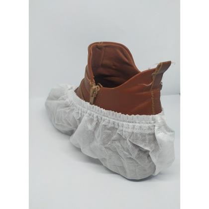 Imagem de Sapatilha Pro Pe Branco Gramatura 30 Descartável C/100