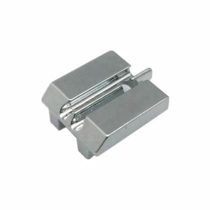 Imagem de sapatilha sapata calcador domestico ferro pregar zíper invisível com guia maquina domestica 