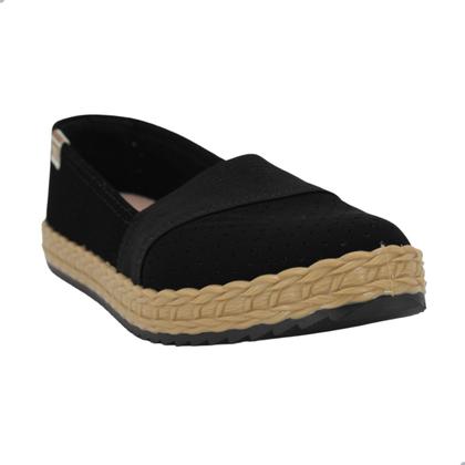 Imagem de Sapatilha Slipper Moleca Preto