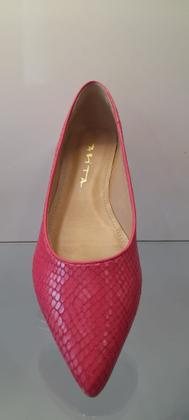 Imagem de Sapatilha Tabita Couro Cobra Pitaya