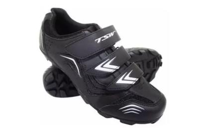 Imagem de Sapatilha Tsw New Fit Mtb 3 tiras autocolantes Escolha Cor Tamanho