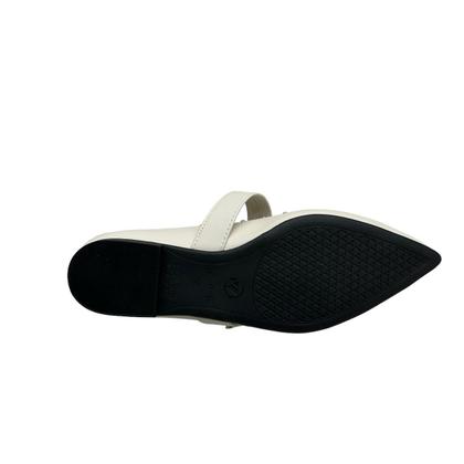 Imagem de Sapatilha Via Uno 116494 Sapato Casual Bico Fino Fivela Feminino