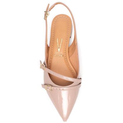 Imagem de Sapatilha Vizzano Slingback Verniz Bico Fino - Rosa
