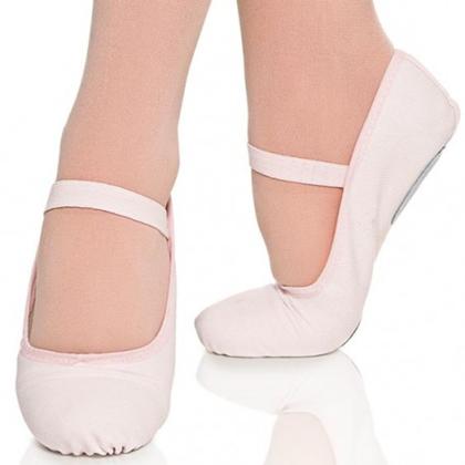 Imagem de Sapatilhas ballet ovinho sola dividida cor Rosa e Preta