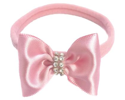 Imagem de Sapatinho Bebê Menina Sandália E Faixa de Cetim Ref.192