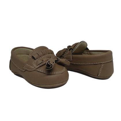 Imagem de Sapatinho Bebe Tenis Infantil Mocassim  Masculino Luxo Menino Manozinhos  Baby Ref.0002