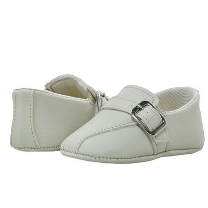 Imagem de Sapatinho de Bebê Bicho de Pé - Sapato Social Masculino com Fivela  - Sintético - Bege