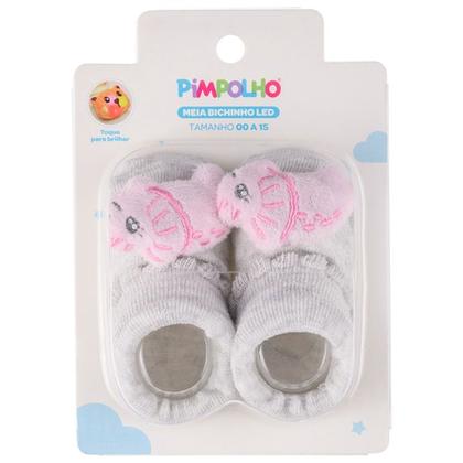 Imagem de Sapatinho Meia Bichinhos Com Led Menino Menina Recém Nascido - Pimpolho