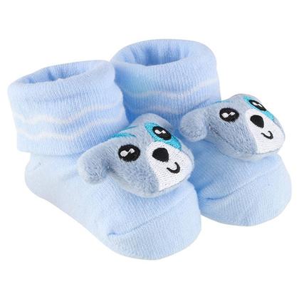 Imagem de Sapatinho Meia Bichinhos Com Led Menino Menina Recém Nascido - Pimpolho