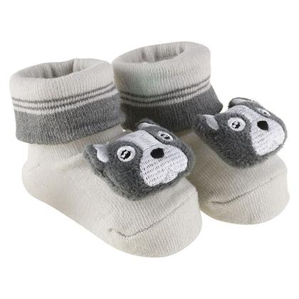 Imagem de Sapatinho Meia Bichinhos Com Led Menino Menina Recém Nascido - Pimpolho