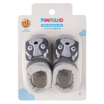 Imagem de Sapatinho Meia Bichinhos Com Led Menino Menina Recém Nascido - Pimpolho