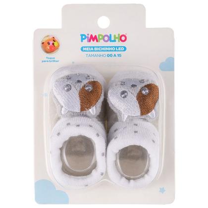Imagem de Sapatinho Meia Bichinhos Com Led Menino Menina Recém Nascido - Pimpolho