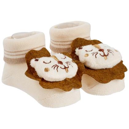 Imagem de Sapatinho Meia Bichinhos Com Led Menino Menina Recém Nascido - Pimpolho