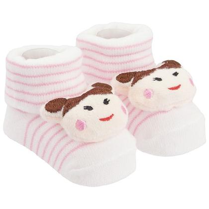 Imagem de Sapatinho Meia Bichinhos Com Led Menino Menina Recém Nascido - Pimpolho