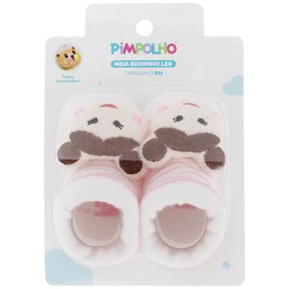 Imagem de Sapatinho Meia Bichinhos Com Led Menino Menina Recém Nascido - Pimpolho