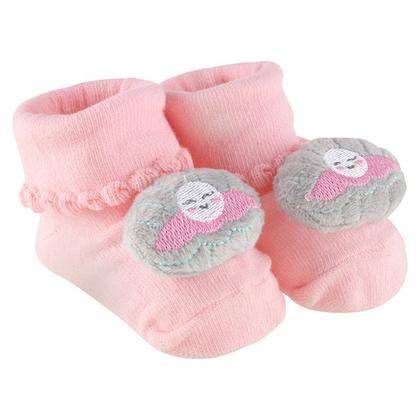 Imagem de Sapatinho Meia Bichinhos Com Led Menino Menina Recém Nascido - Pimpolho