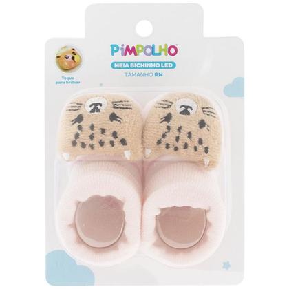 Imagem de Sapatinho Meia Bichinhos Com Led Menino Menina Recém Nascido - Pimpolho