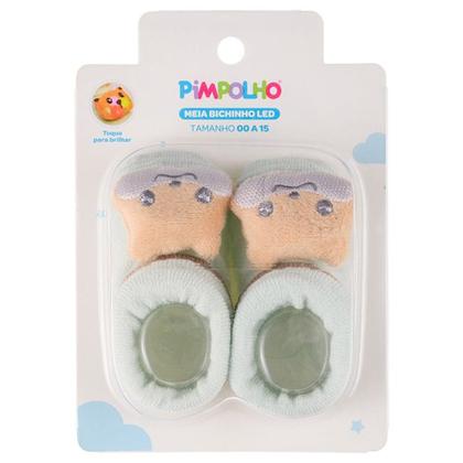 Imagem de Sapatinho Meia Bichinhos Com Led Menino Menina Recém Nascido - Pimpolho