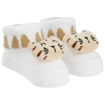 Imagem de Sapatinho Meia Bichinhos Com Led Menino Menina Recém Nascido - Pimpolho