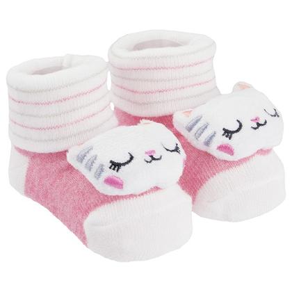 Imagem de Sapatinho Meia Bichinhos Com Led Menino Menina Recém Nascido - Pimpolho