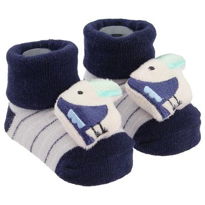 Imagem de Sapatinho Meia Bichinhos Com Led Menino Menina Recém Nascido - Pimpolho