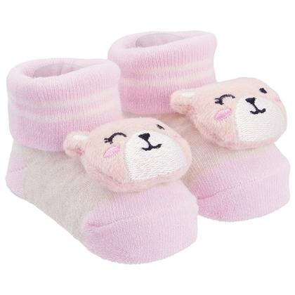 Imagem de Sapatinho Meia Bichinhos Com Led Menino Menina Recém Nascido - Pimpolho