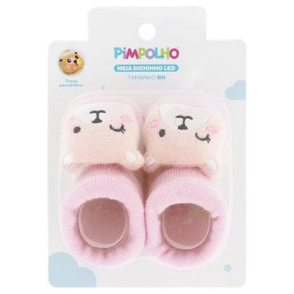 Imagem de Sapatinho Meia Bichinhos Com Led Menino Menina Recém Nascido - Pimpolho