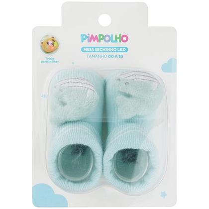 Imagem de Sapatinho Meia Bichinhos Com Led Menino Menina Recém Nascido Pimpolho