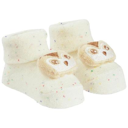 Imagem de Sapatinho Meia Bichinhos Com Led Menino Menina Recém Nascido Pimpolho