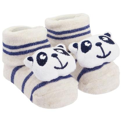 Imagem de Sapatinho Meia Bichinhos Com Led Menino Menina Recém Nascido Pimpolho