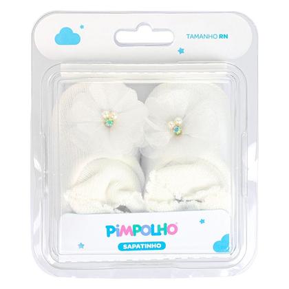 Imagem de Sapatinho Meia De Tricô Recém Nascido Confortável e Macio Menino Menina Pimpolho