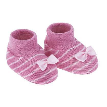 Imagem de Sapatinho Meia De Tricô Recém Nascido Confortável e Macio Menino Menina Pimpolho