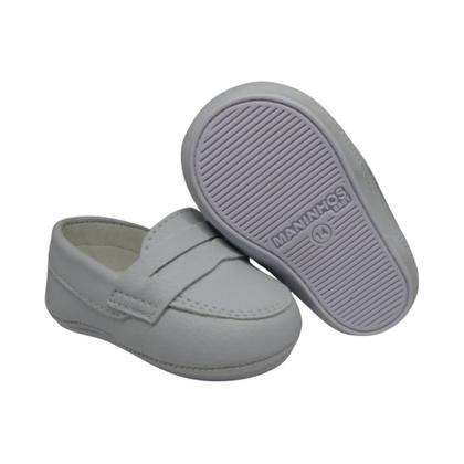Imagem de Sapatinhos Bebe Tenis Masculino Mocassim Infantil Menino RN Manozinhos Baby Ref.0003