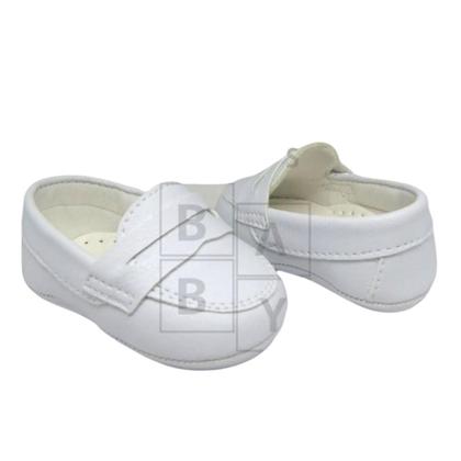Imagem de Sapatinhos Bebe Tenis Masculino Mocassim Infantil Menino RN Manozinhos Baby Ref.0003