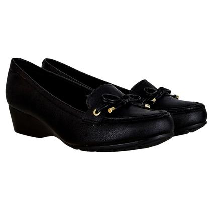 Imagem de Sapato Anabela Slip on Feminina Ultra Conforto Modare 7014.288.21736 Preto N38