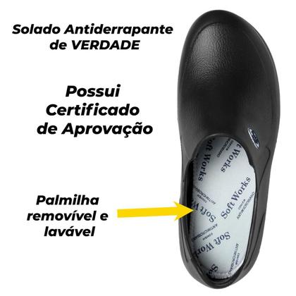 Imagem de Sapato BB65 Softworks CA 31898 Antiderrapante em EVA