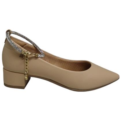 Imagem de Sapato Bico Fino Santinelli 1474-013-232 Feminino - Nude