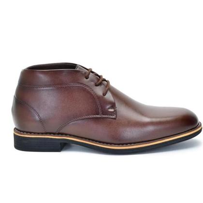 Imagem de Sapato Bota Masculino Social Casual Oxford Derby em couro PU (poliuretano)